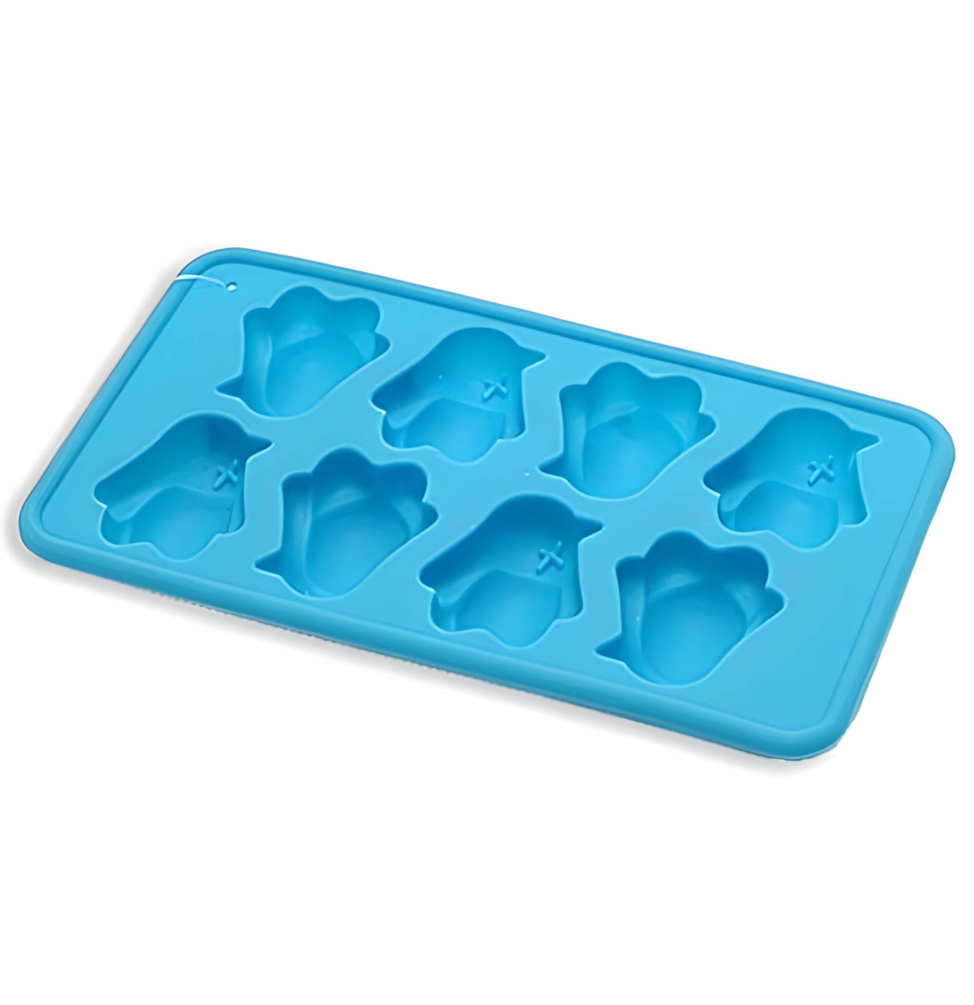Силиконовая форма для льда с усилителем Penguins 20х11х3 см