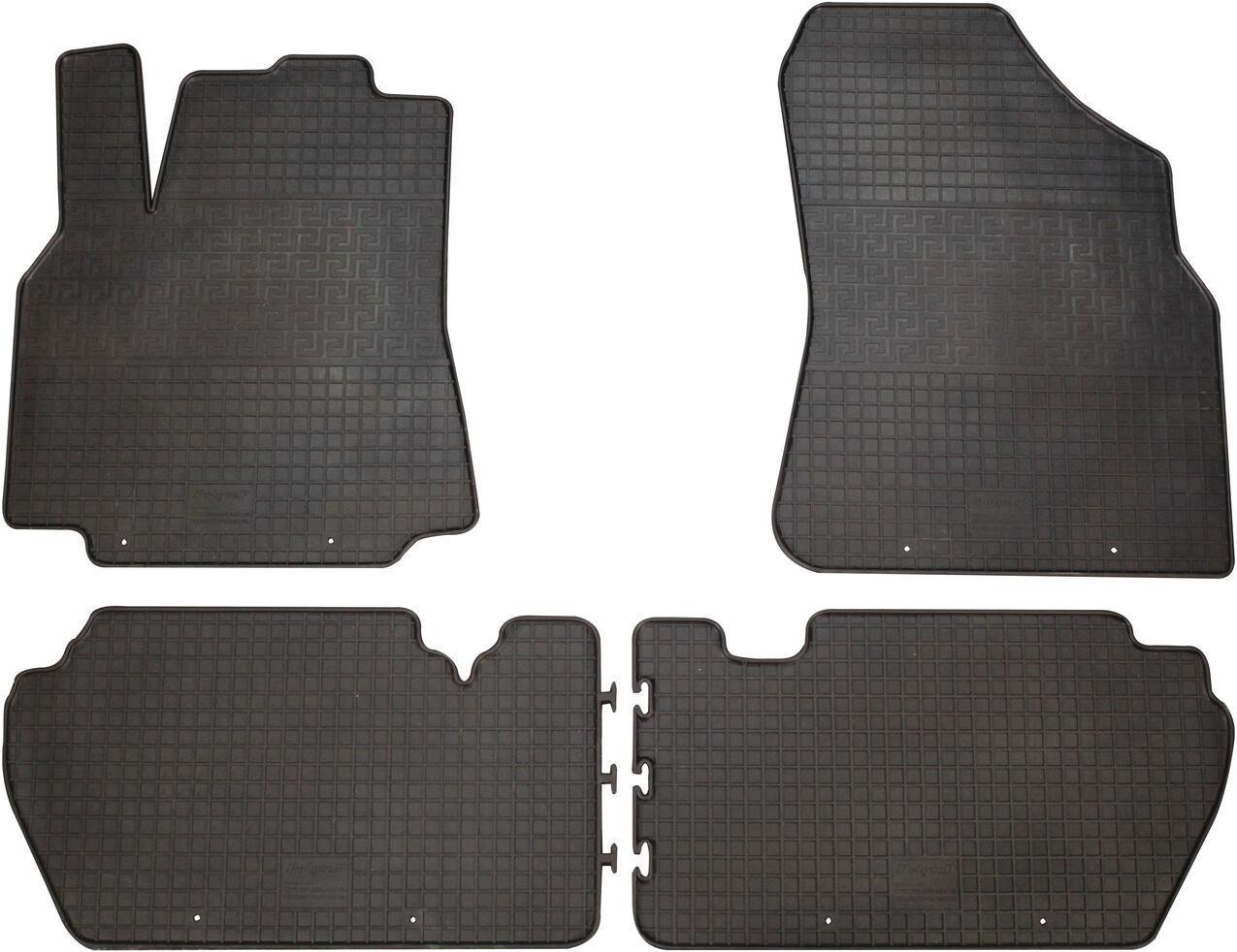 Коврики автомобильные в салон Polytep Citroen Berlingo с 08-18 г.в. 4 шт. Черный (15292936)
