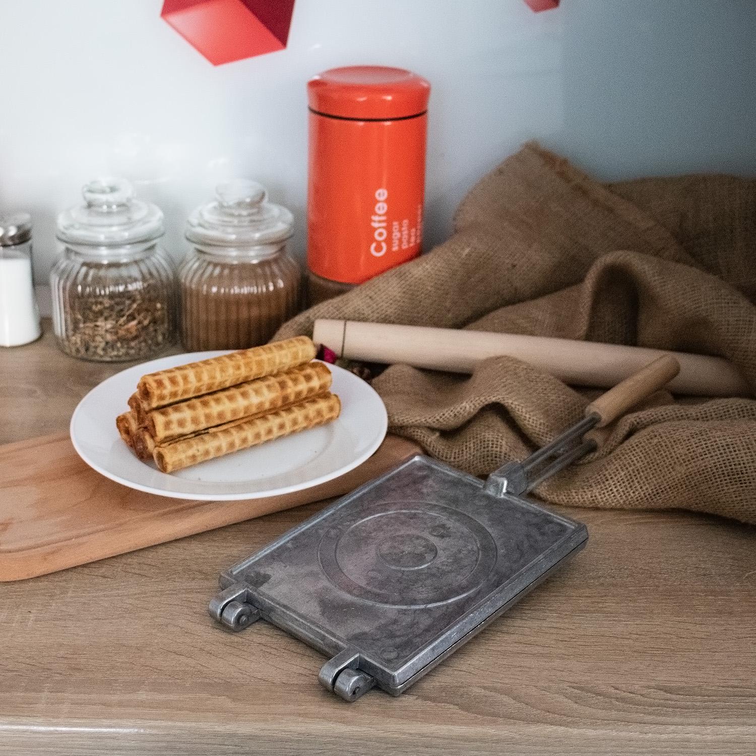 Форма для випікання вафель та вафельних трубочок (22338173) - фото 9 Форма для випікання вафель та вафельних трубочок (22338173) - фото 9