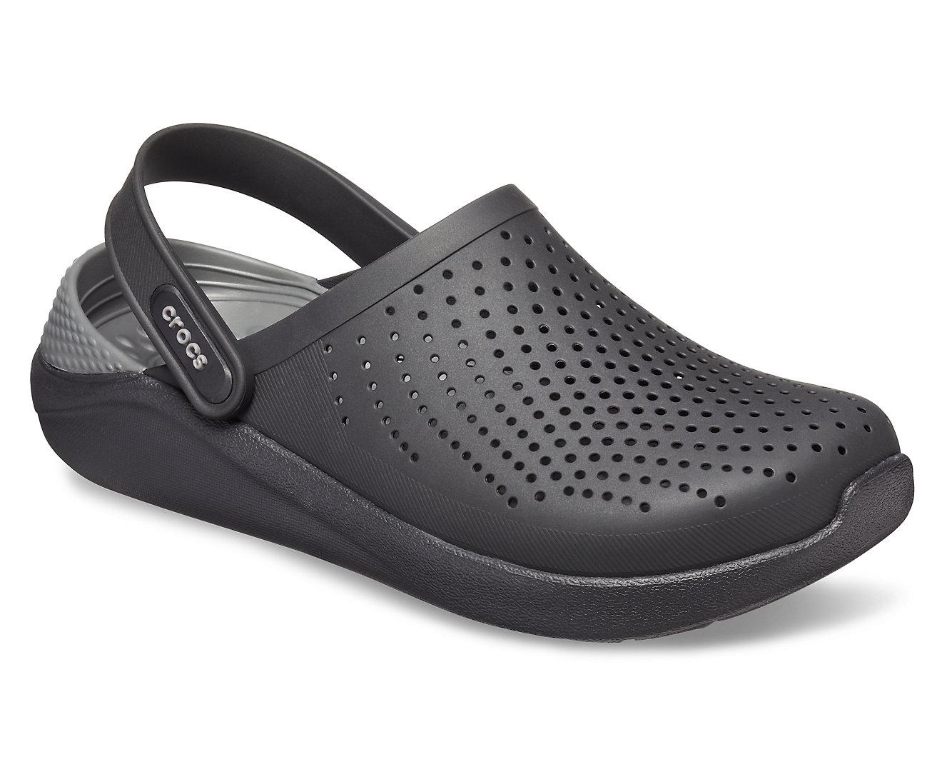 Сабо Crocs LiteRide M7W9 р. 39 Black/Slate grey - фото 2