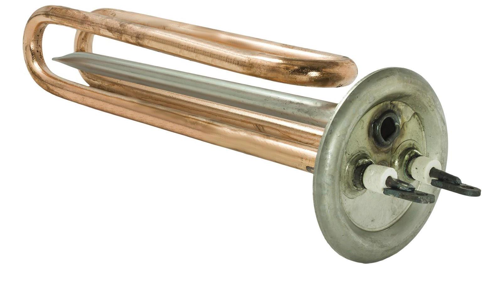 Тэн для бойлера Grepan №39 2000 W 220 V фланец 64 мм медь (boi039) Тэн для бойлера Grepan №39 2000 W 220 V фланец 64 мм медь (boi039)