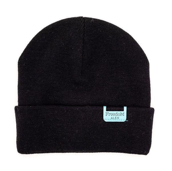Шапка детская для мальчиков Фридом D860 флис 46-50 см Черный