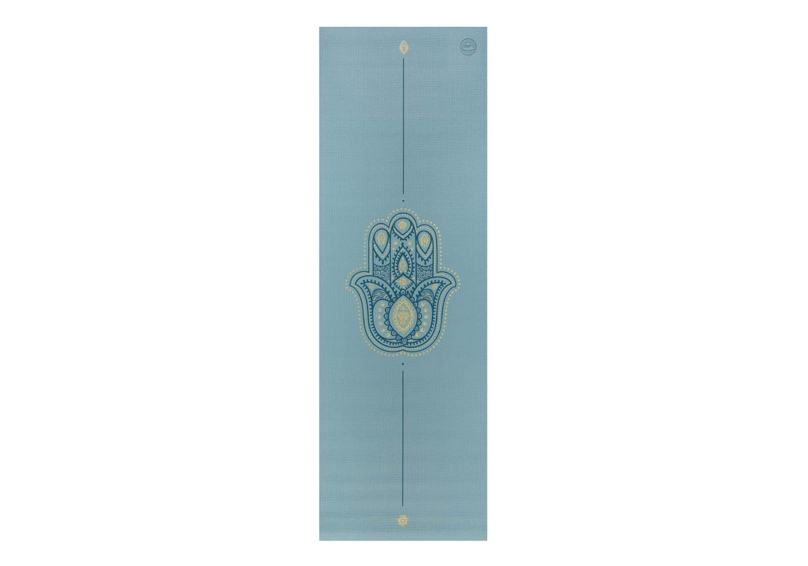 Коврик для йоги Bodhi Leela Hamsa 183x60x0,45 см Light Blue (896tohh)
