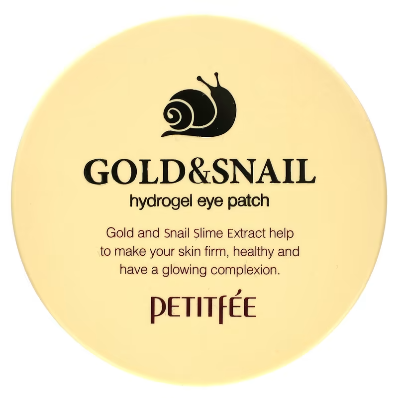 Патчи для глаз Petitfee&Koelf Gold&Snail Hydrogel Eye Patch гидрогелевые с золотом и улиткой