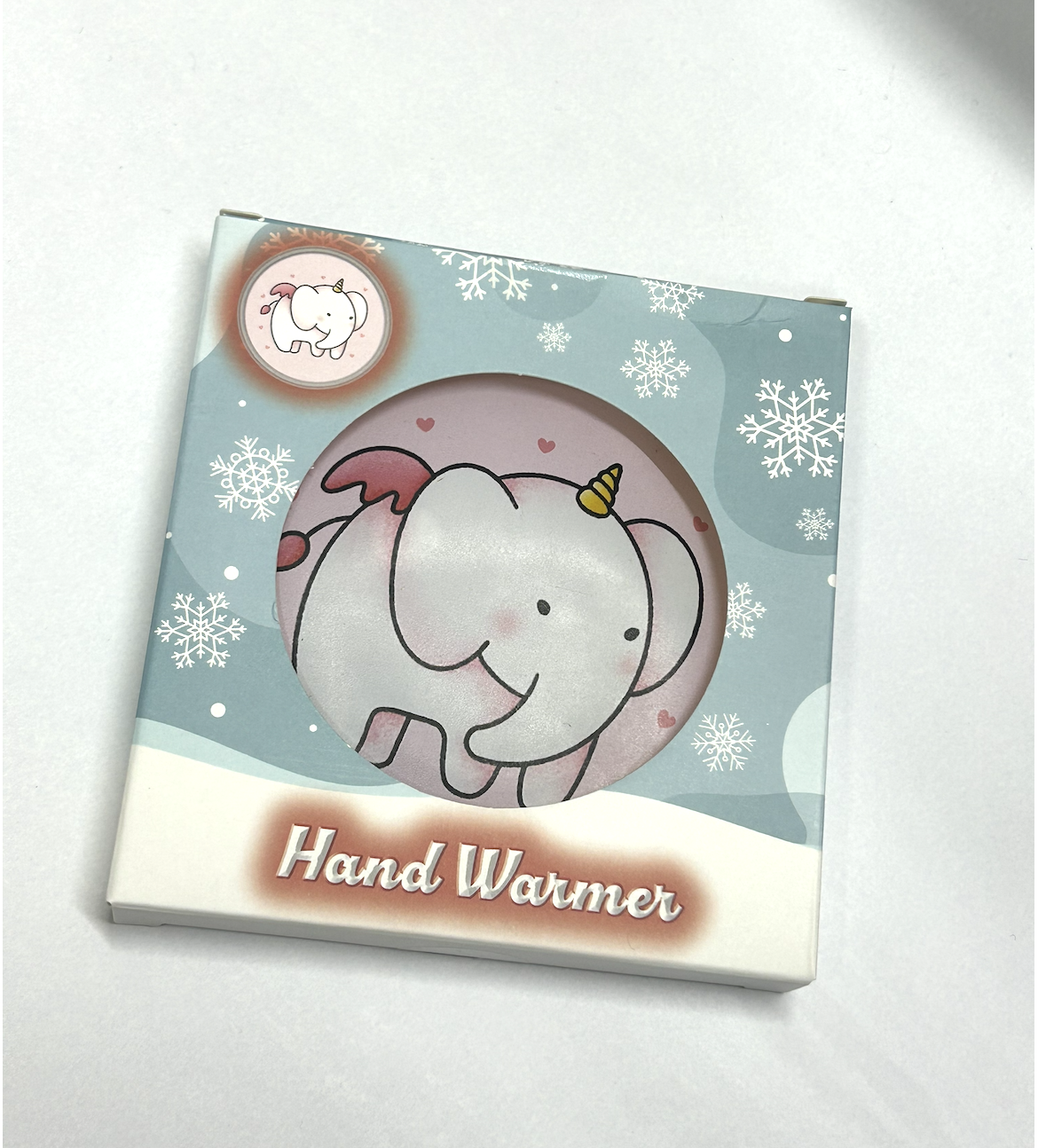 Грілка для рук багаторазова сольова МК Cosmetics Hand Warmer Слонення (Т000623)