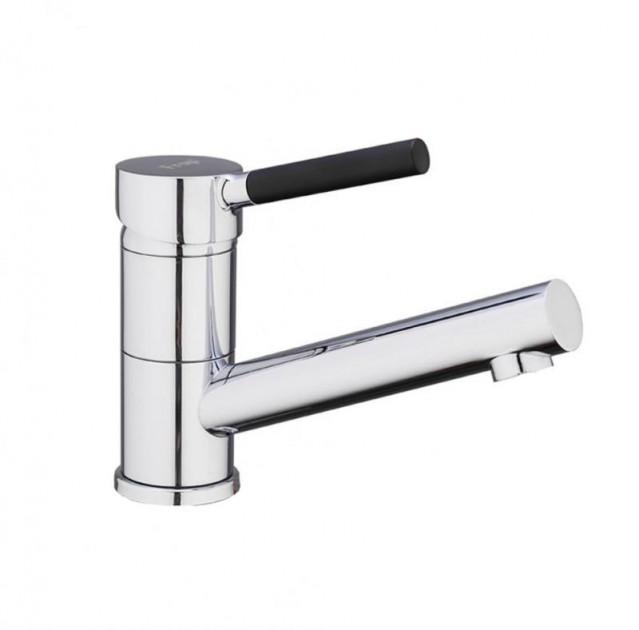 Смеситель для кухни Frap F4544 гусак 15 см Хром (34574)