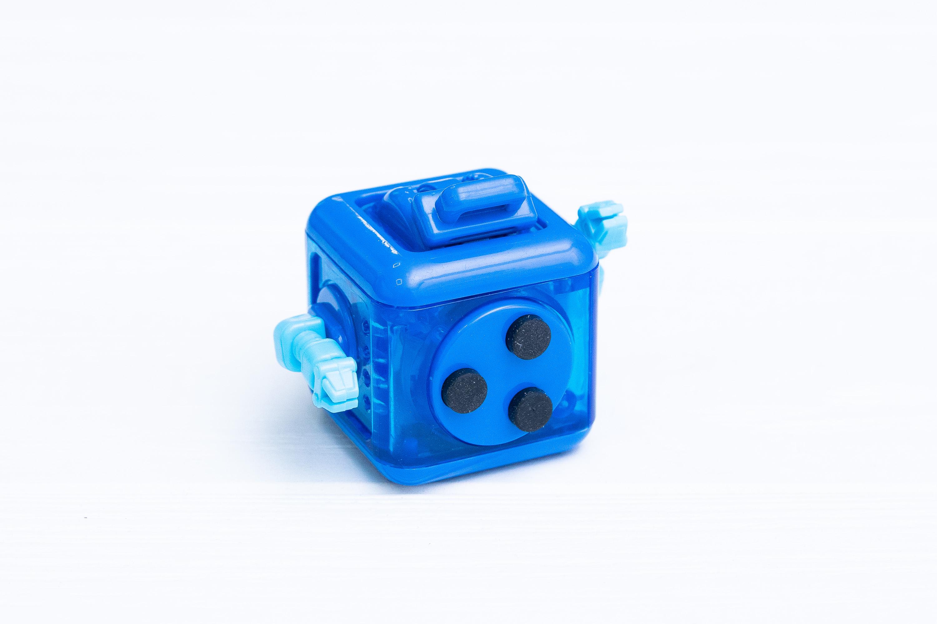 Антистресс кубик Robot Синий (23281088) - фото 4