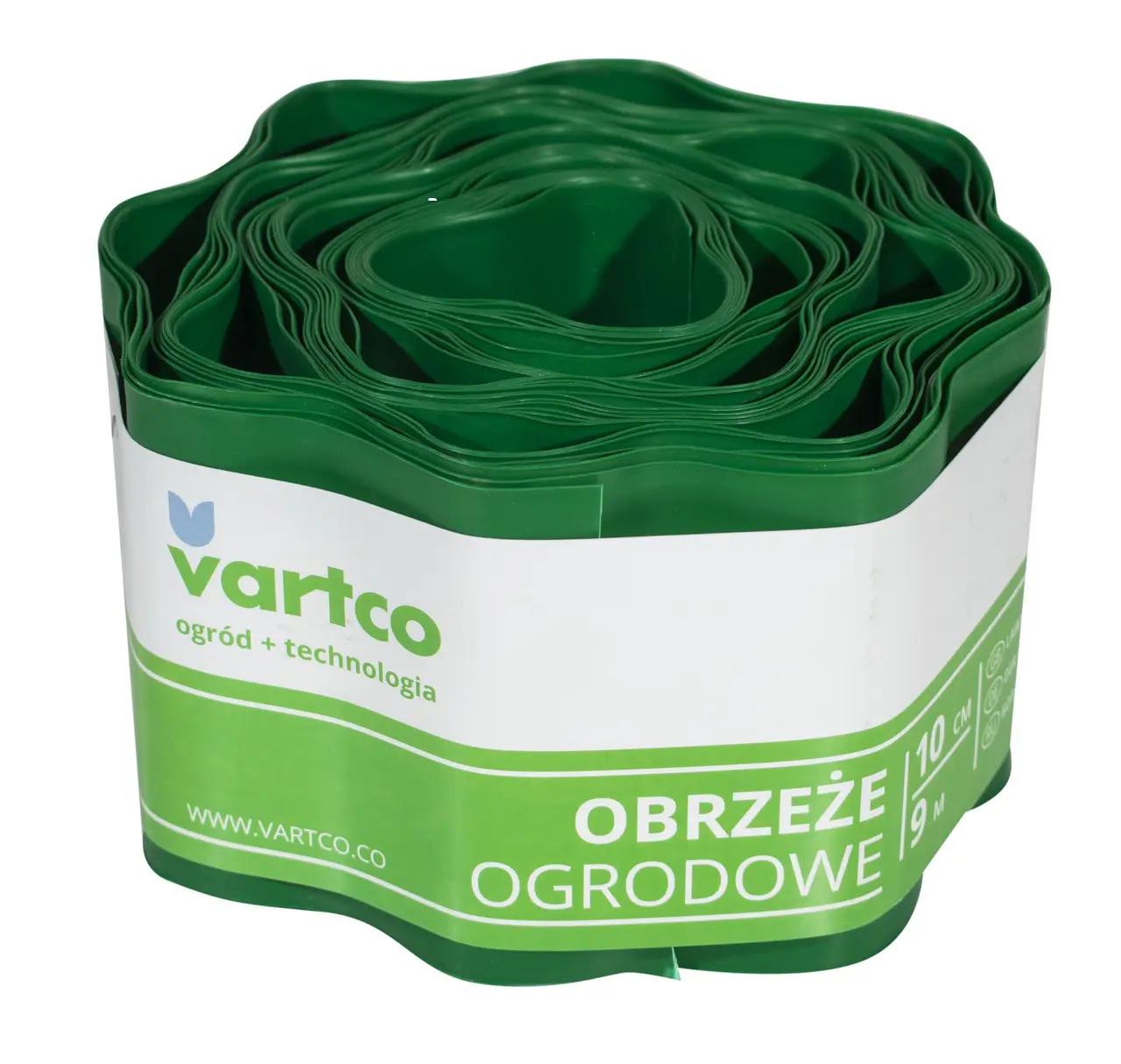 Бордюрна стрічка Vartco 10 см 9 м Зелений (bl109gr) Бордюрна стрічка Vartco 10 см 9 м Зелений (bl109gr)