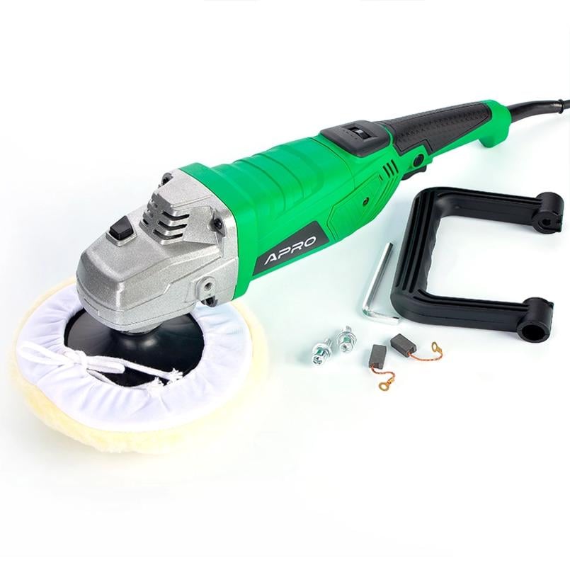 Полірувальна машина Apro СP1600 1600 Вт 180 мм 4000 об/хв (899381)