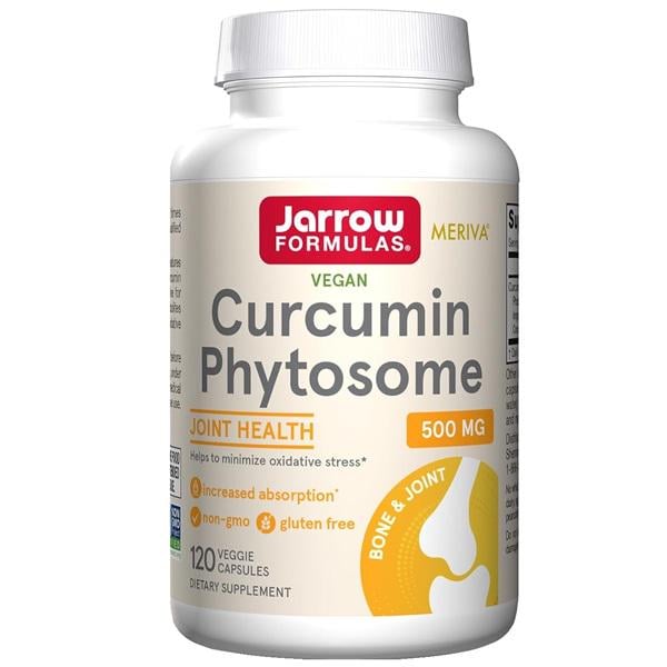 Куркума Jarrow Formulas Curcumin Phytosome Meriva 500 мг 120 Veg Caps