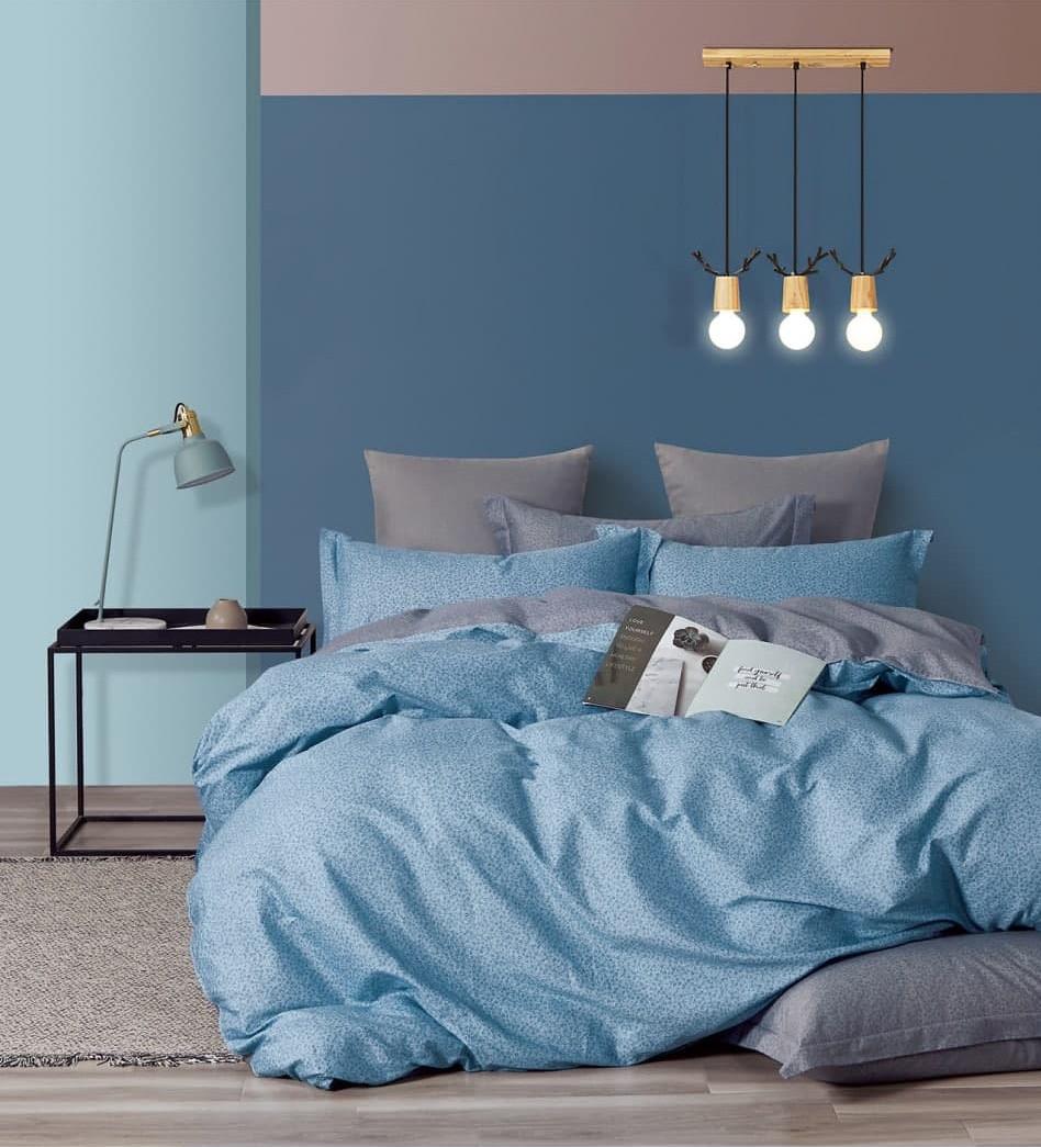 Постільна білизна Lotus Home Basic євро Сірий (svt-2000022299039)