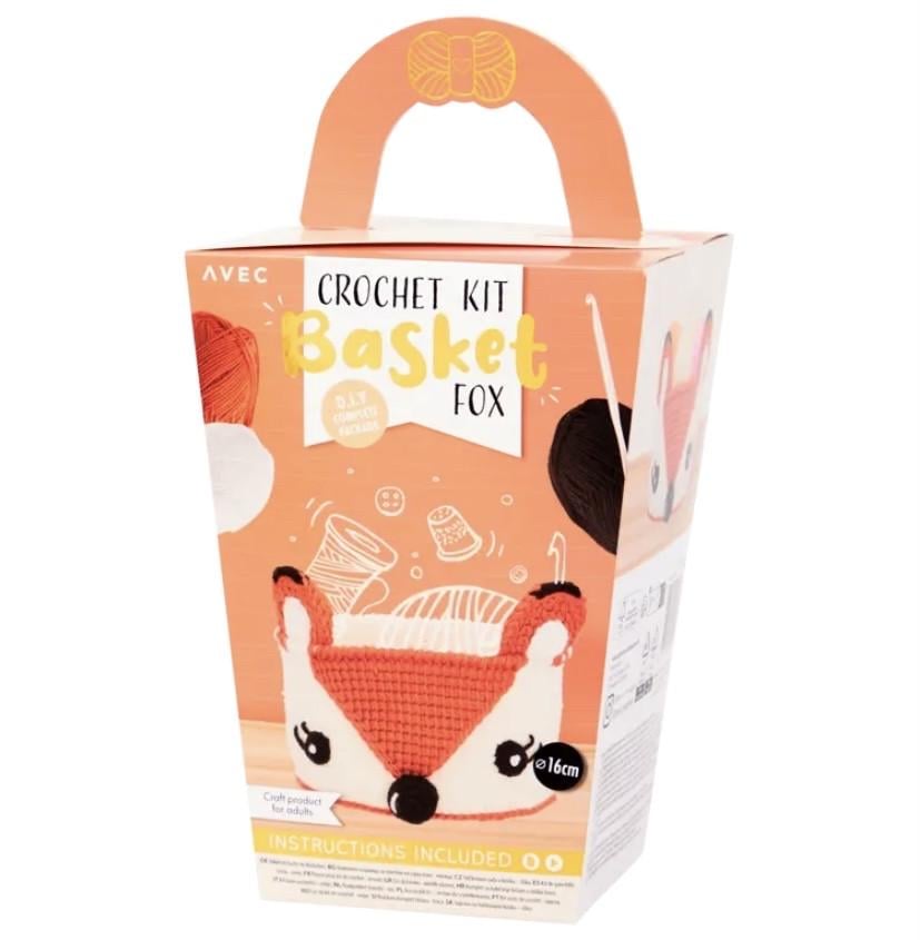 Набір для творчості Avec В’язаний кошик Лисичка (2504305586)
