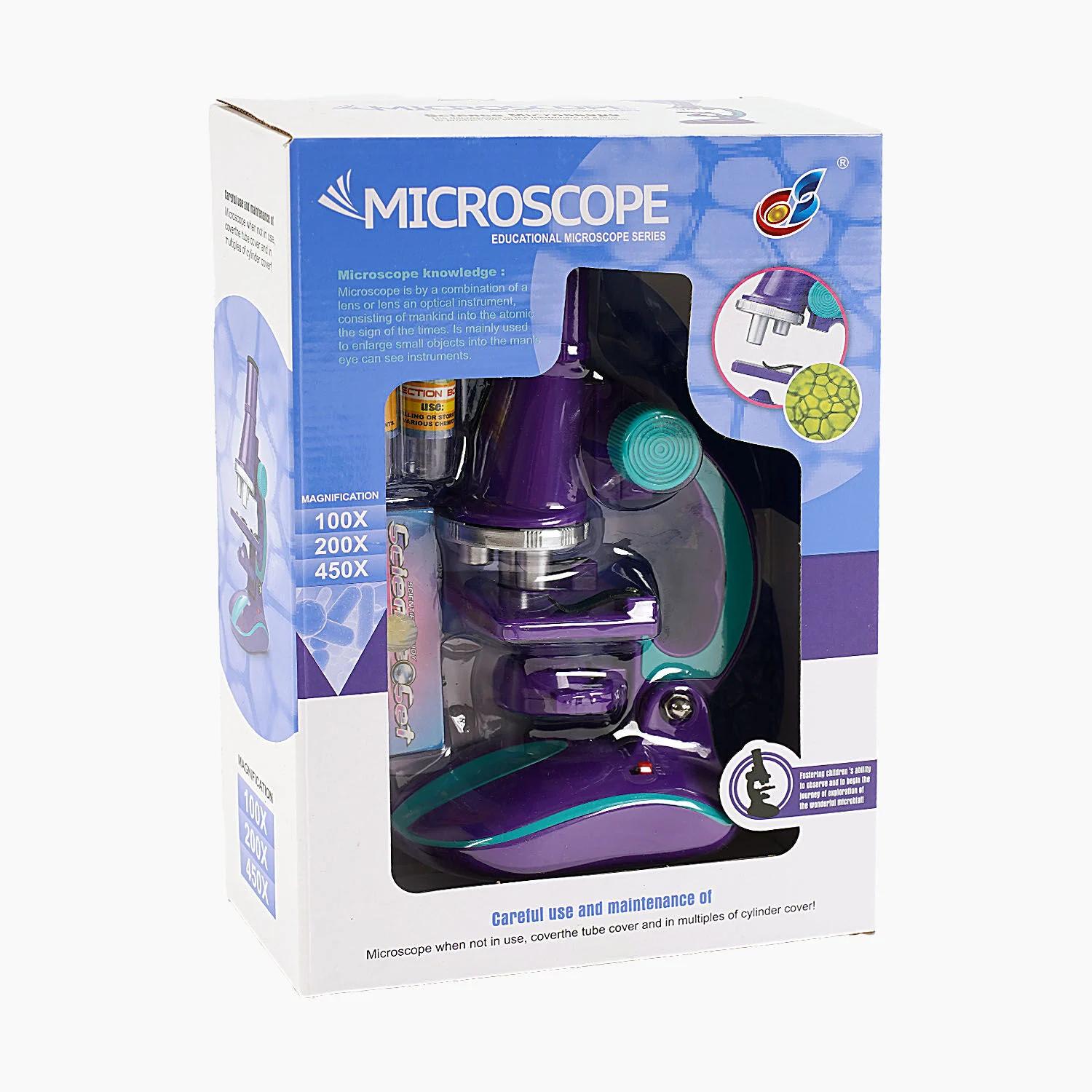 Микроскоп для детей С 2127 10х8х24 см (50443)