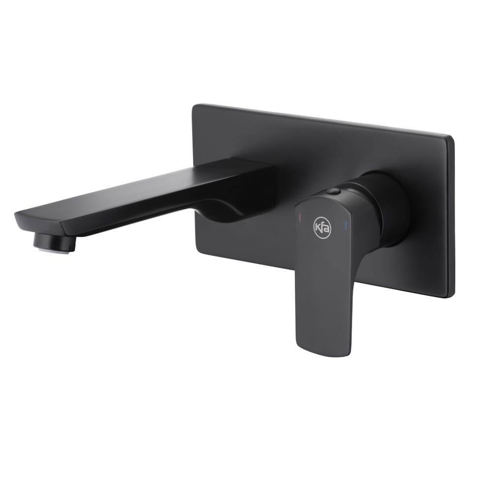 Смеситель для умывальника KFA Armatura Mokait однорычажный Черный матовый (5539-810-81)