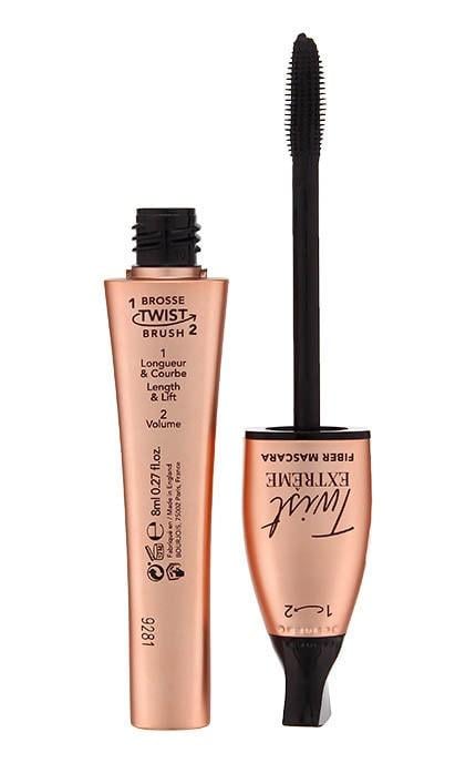 Тушь для ресниц Bourjois Fiber Maskara Twist Up Extreme Volume 8 мл Черный (3614228412537)