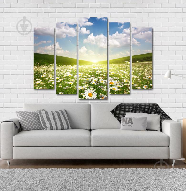 Модульна картина Poster-land Ромашки Поле Art-160_5