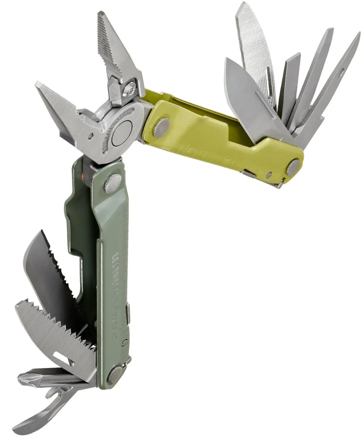 Мультитул Leatherman Rebar Mossy Slate 17 инструментов с чехлом (26068299) - фото 4