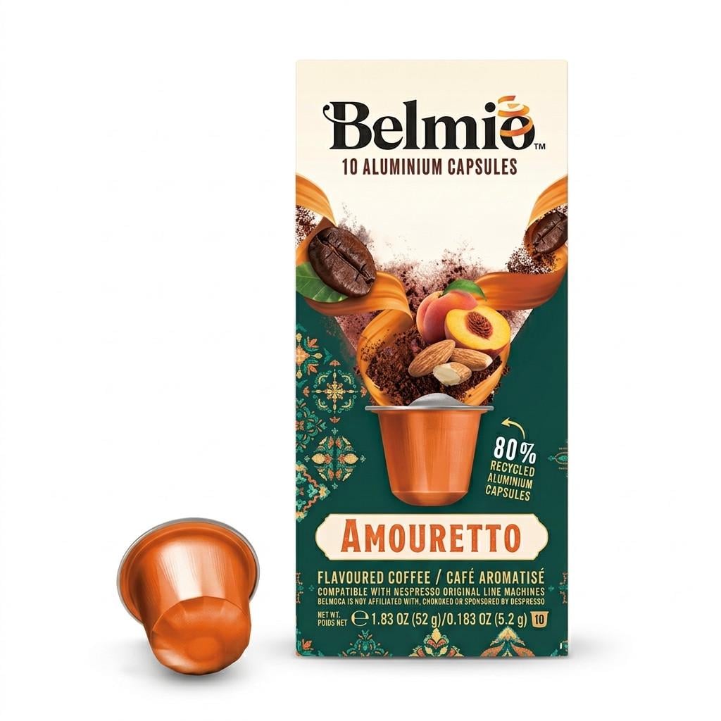 Капсулы Nespresso Belmio Amouretto алюминий 10 шт. (3212049935)