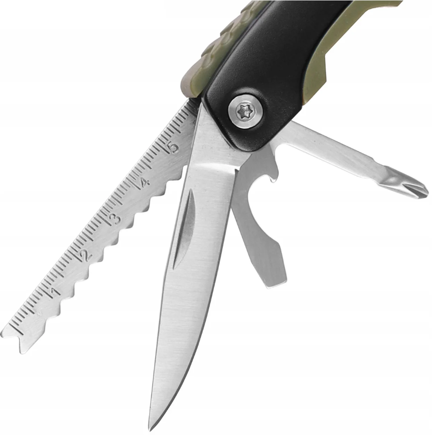 Мультитул компактний Mil-Tec Kombi Olive - фото 4 Мультитул компактний Mil-Tec Kombi Olive - фото 4