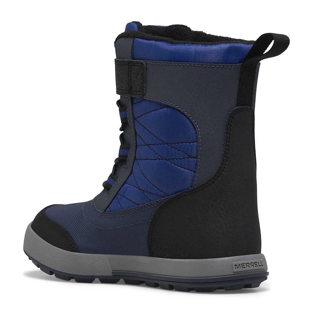 Ботинки зимние Merrell Snow Storm 2.0 Waterproof Boot р. 35/4/23,5 см Navy/Cobalt (23300412) - фото 4