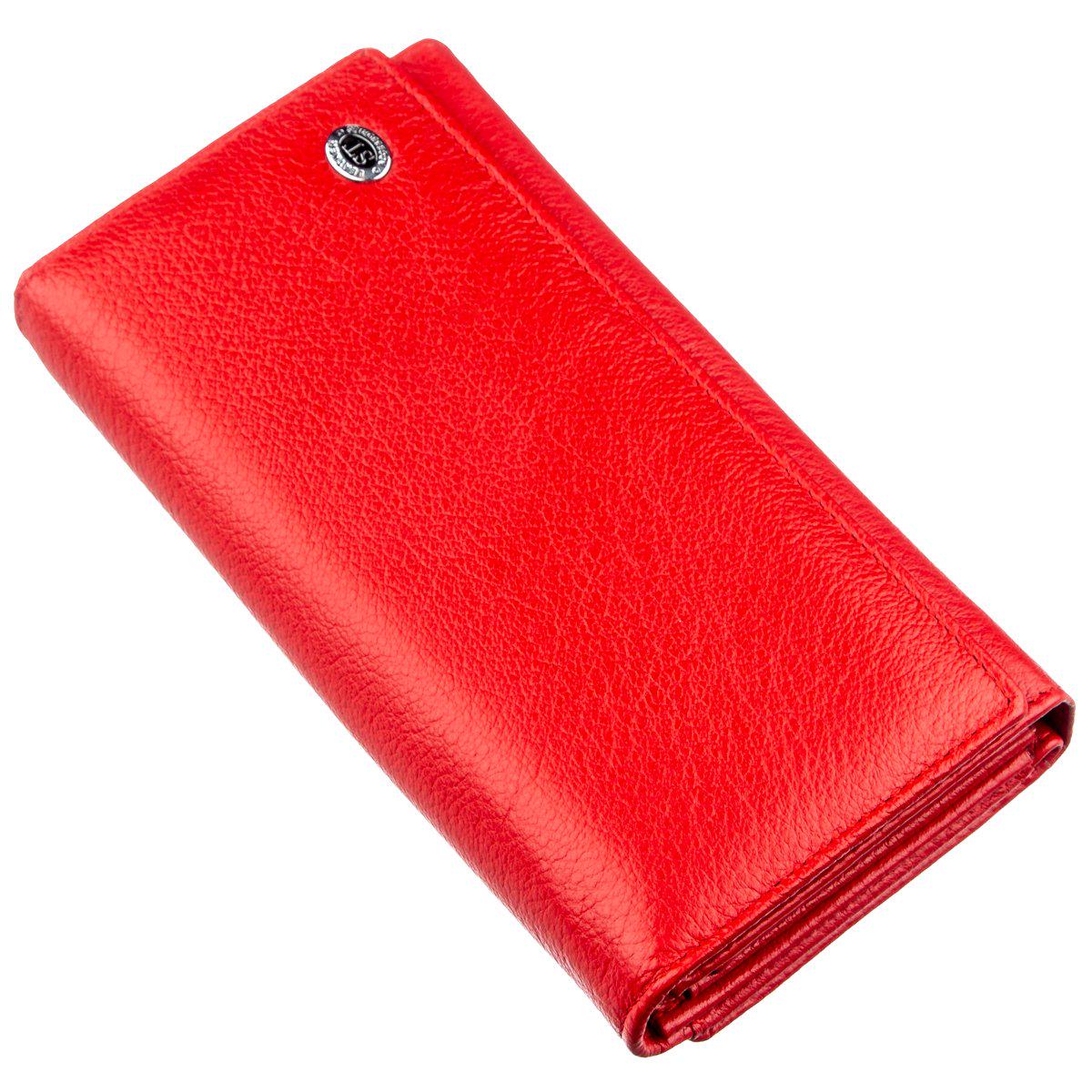 Кошелек женский ST Leather 18882 кожа Красный