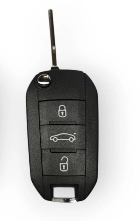 Корпус ключа Peugeot на 3 кнопки (2407196333)