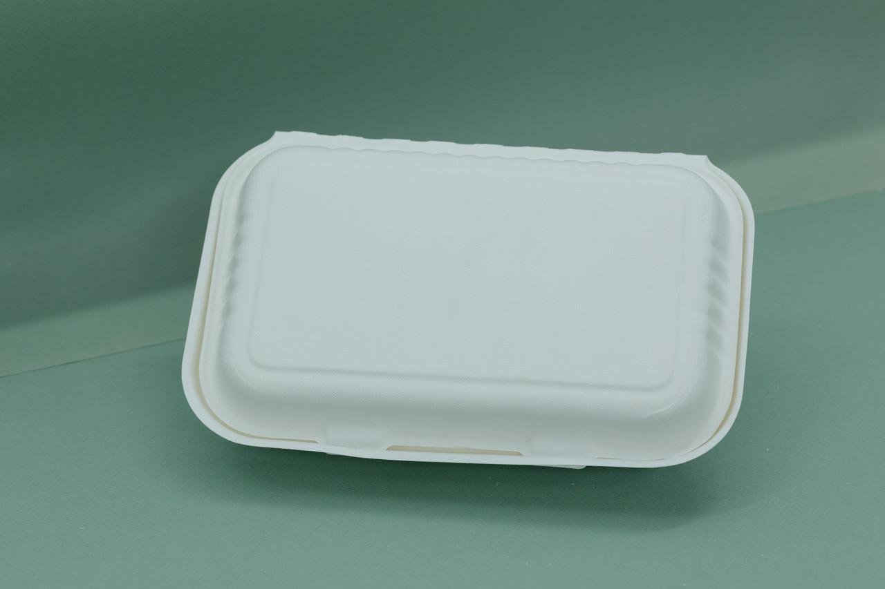Одноразовый контейнер с 2 отделениями 25х16,5х6,1 см 125 шт. - фото 6 Одноразовый контейнер с 2 отделениями 25х16,5х6,1 см 125 шт. - фото 6