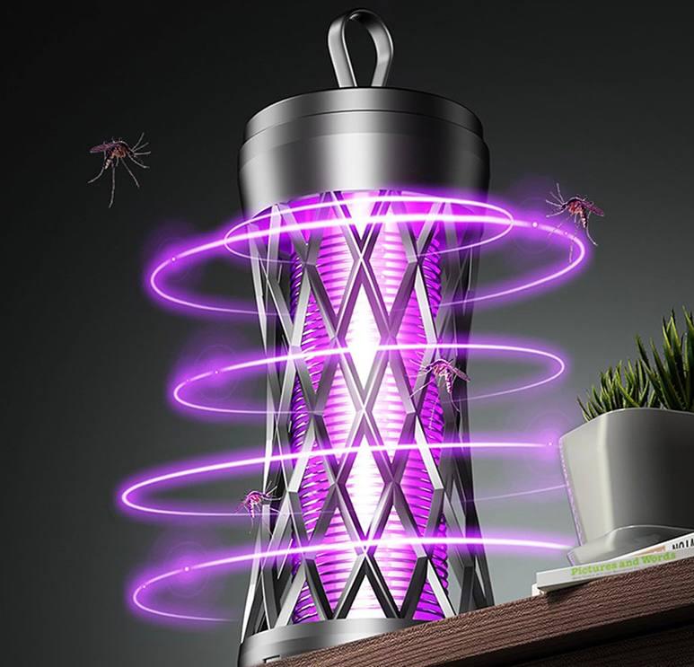 Лампа-ловушка от насекомых электрическая Серый (a48ffe05) - фото 2 Лампа-ловушка от насекомых электрическая Серый (a48ffe05) - фото 2