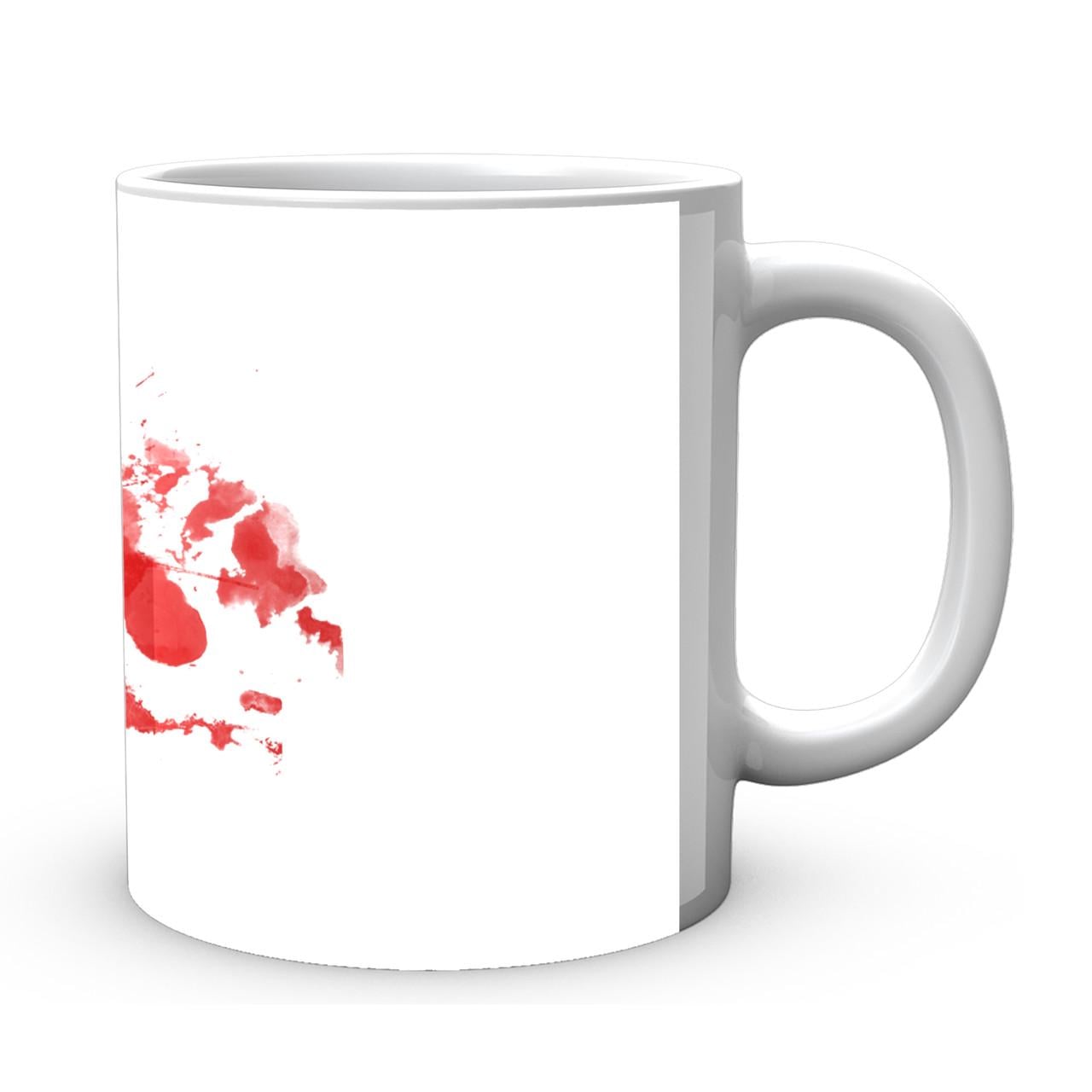 Чашка Gee! Наруто Итачи Красное пятно Белый NA.02.333