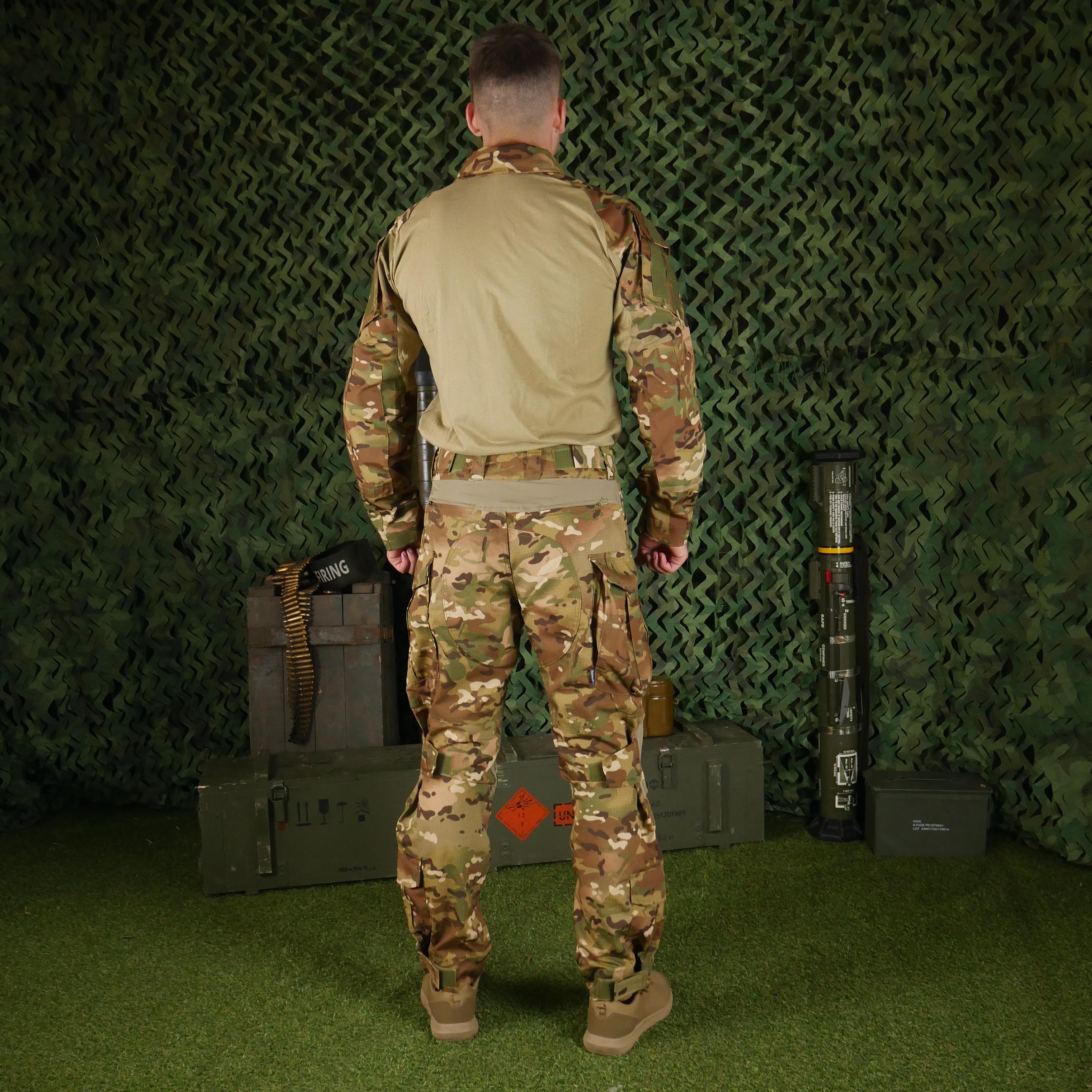 Комплект убакс и штаны с наколенниками и налокотниками L (1189-L) - фото 3 Комплект убакс и штаны с наколенниками и налокотниками L (1189-L) - фото 3