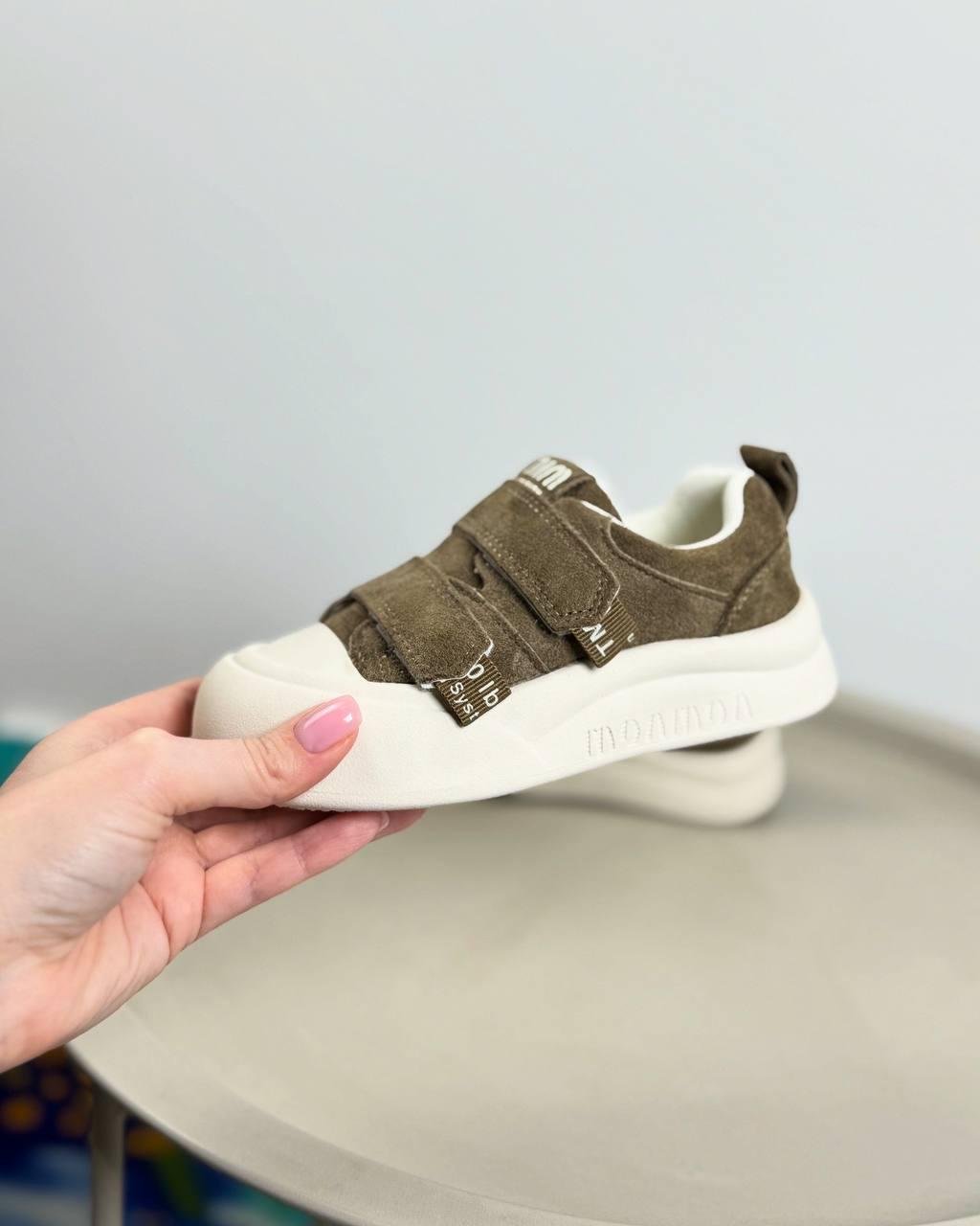 Кроссовки детские р. 31 Бежевый (1494) - фото 5 Кроссовки детские р. 31 Бежевый (1494) - фото 5