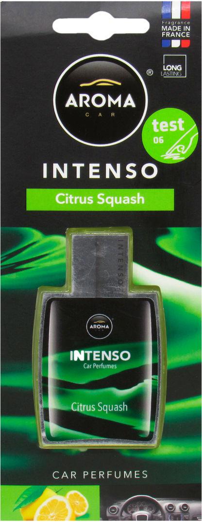 Ароматизатор для авто Aroma Car Intenso Parfume Citrus Squash на зеркало 10 мл (842/92173) Ароматизатор для авто Aroma Car Intenso Parfume Citrus Squash на зеркало 10 мл (842/92173)