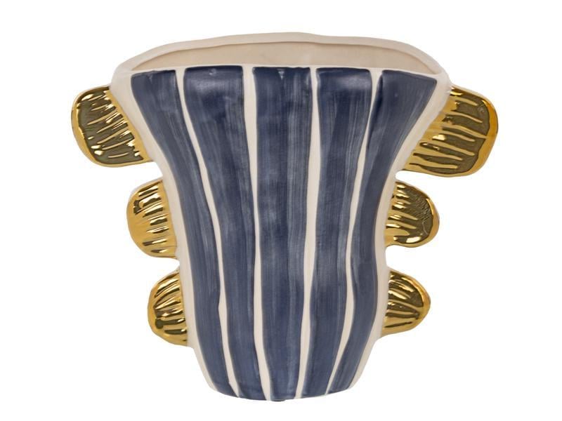 Ваза керамическая Lefard 23,8х13х20,5 см Синий (816-003)