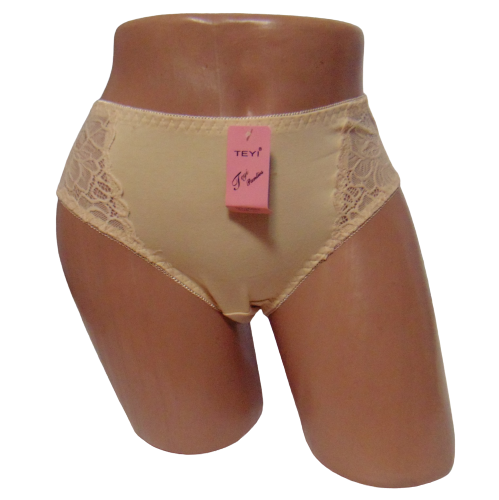 Женские трусики хлопковые Teyi 20003 3XL Бежевый (1799537980)