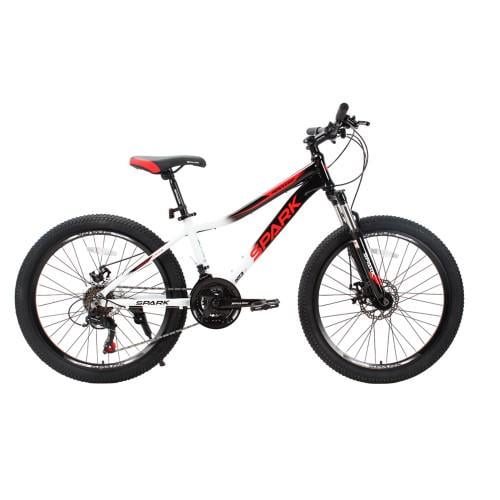 Велосипед Spark Montero JR колеса 24" алюминиевая рама 13" Белый с черным (000224702)