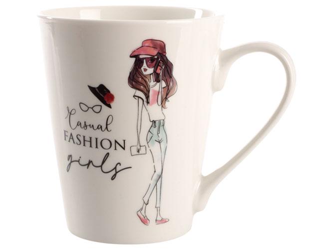Чашка Limited Edition Fashion Girl C 300 мл (MLM-B02-T3977C)
