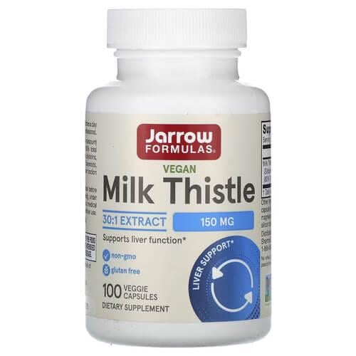 Расторопша Силимарин Jarrow Formulas Milk Thistle 150 мг 100 Capsules (JRW-14003)