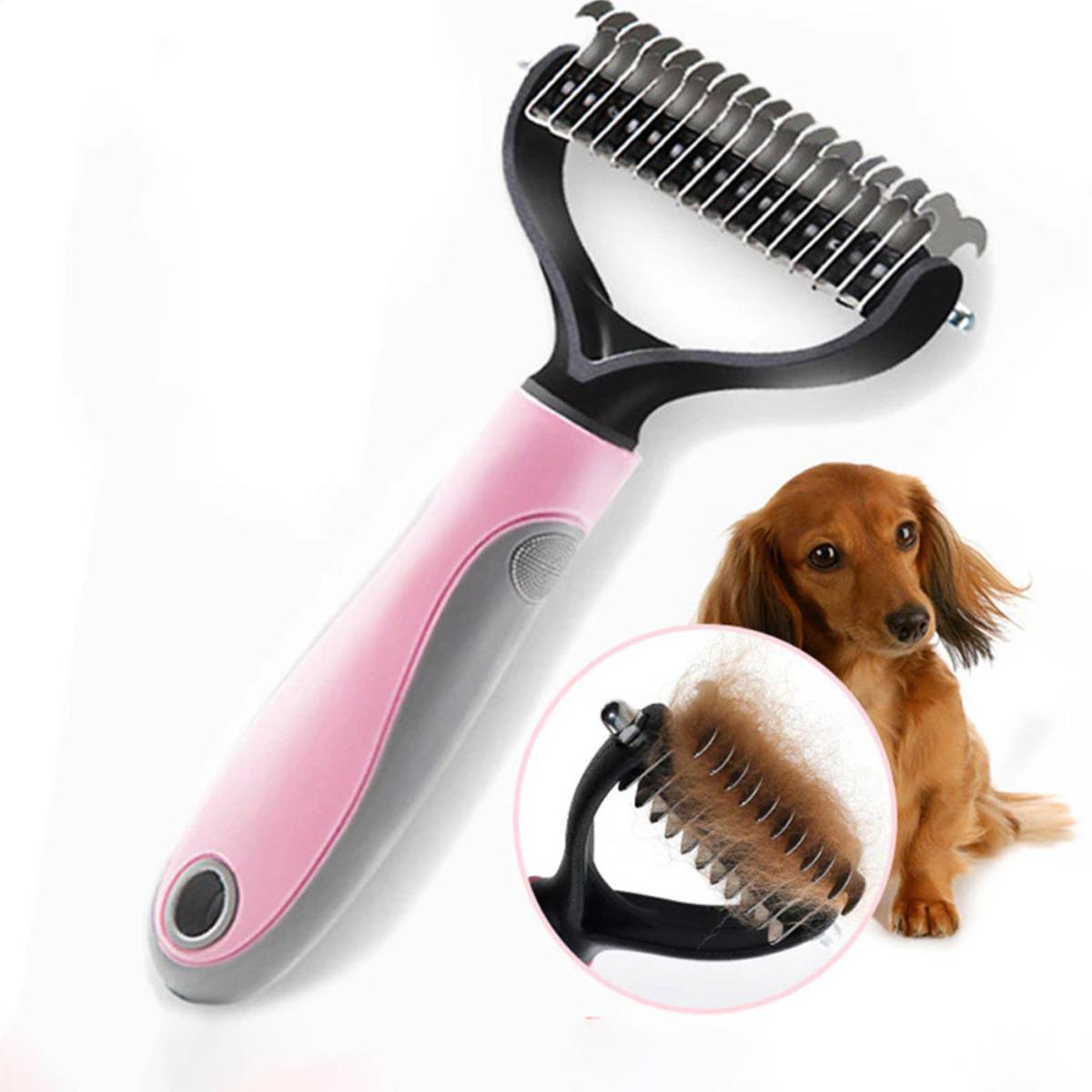 Щітка для вичісування котів та собак Pet Grooming Tool - фото 2