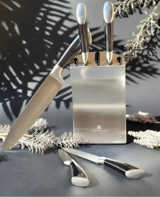 Набор ножей Edenberg 6 пр. Black (EB-11002) - фото 2