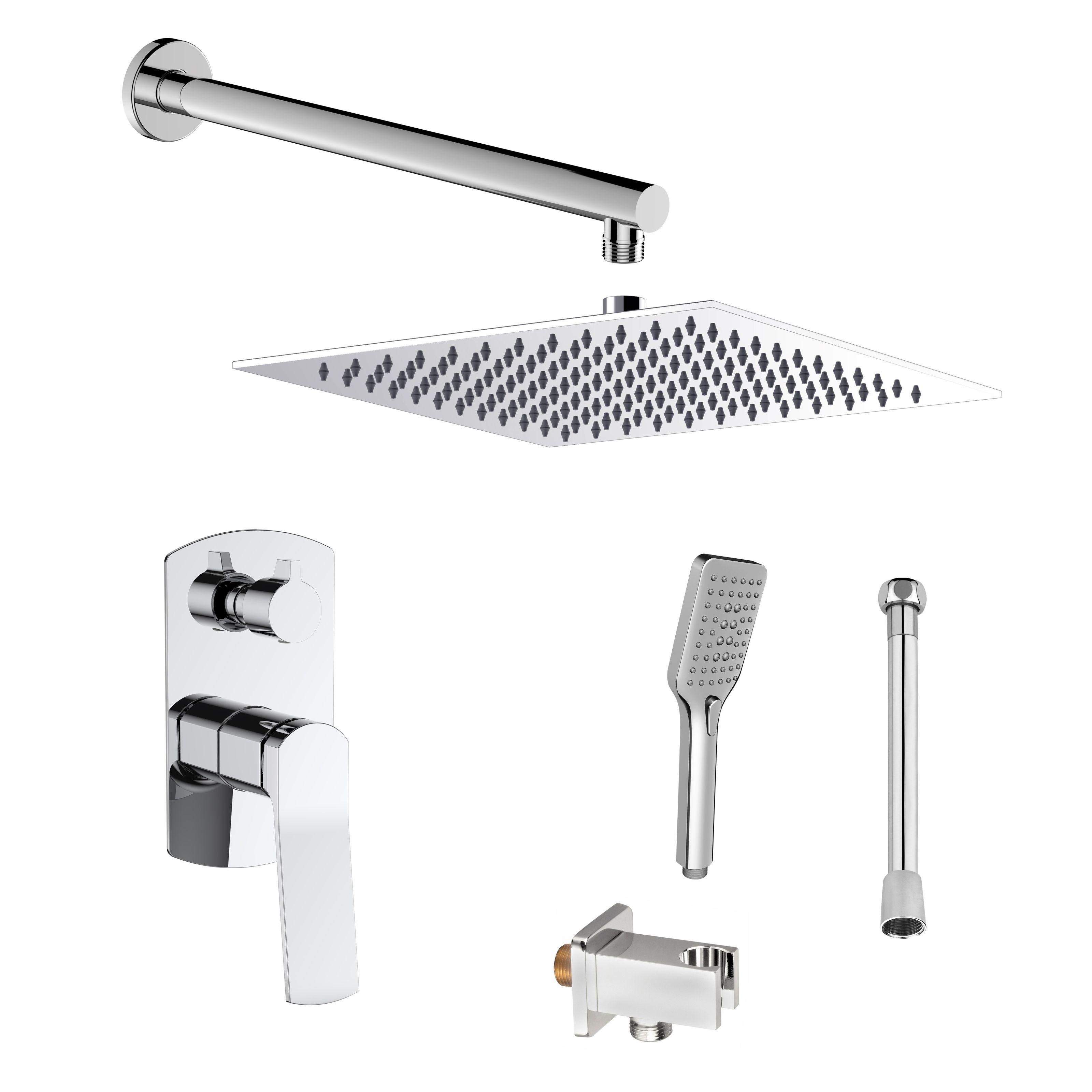Душевая система скрытого типа VOLLE SOLO SET20220111 Хром (132158)