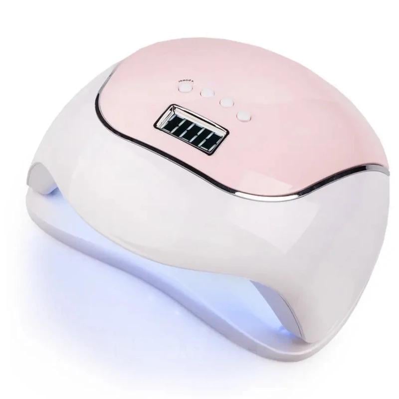 Лампа для маникюра BQ-V5 80W LED/UV Розовый (234563339_392)