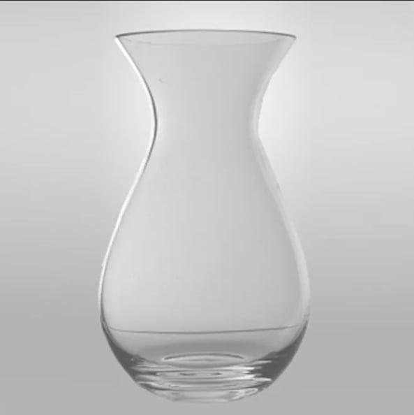 Ваза стеклянная Flora H 25 см (8246)