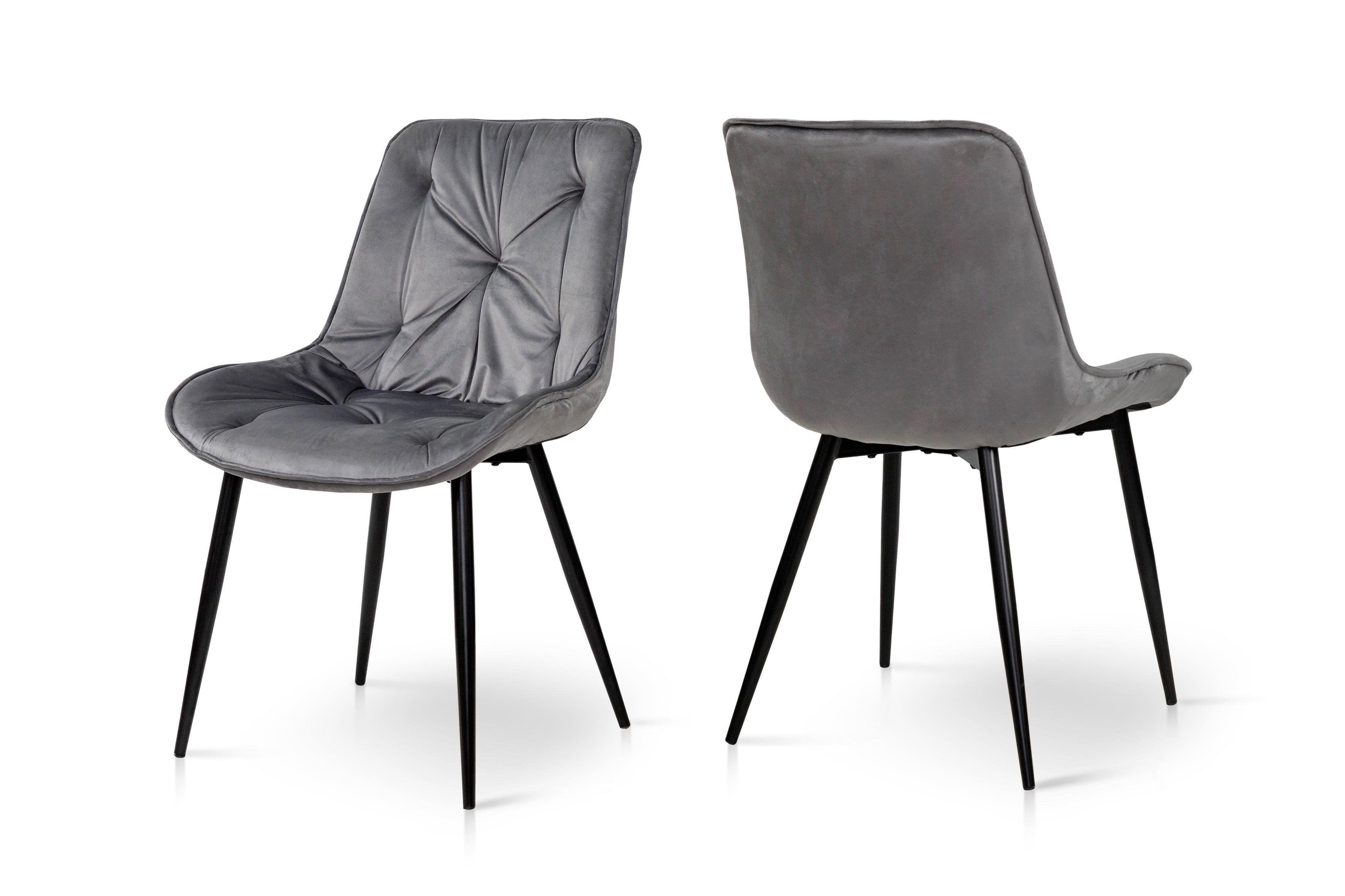 Стілець для кухні та вітальні ГРЕЙС Прадо-R 500х910х580 мм Чорний/Сірий (GAА0057239) - фото 9 Стілець для кухні та вітальні ГРЕЙС Прадо-R 500х910х580 мм Чорний/Сірий (GAА0057239) - фото 9