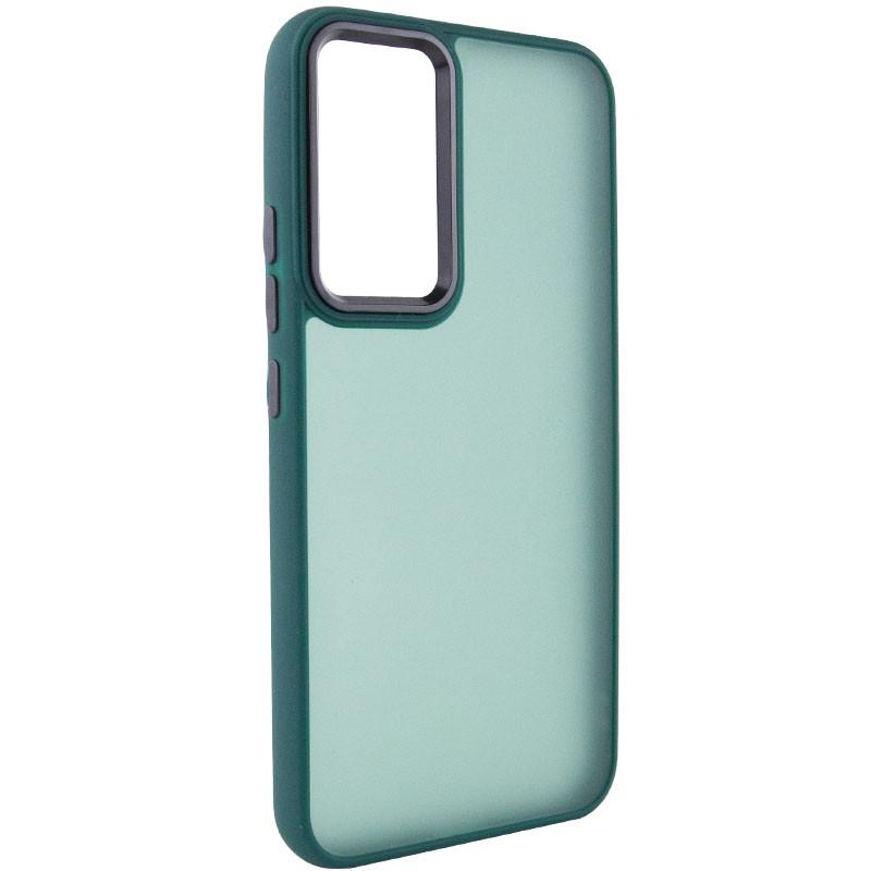 Противоударный Чехол TPU+PC Lyon Frosted для Samsung Galaxy S20 FE Green - фото 1