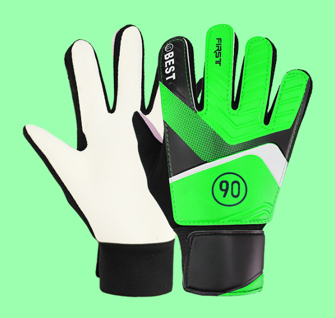 Вратарские перчатки детские TOTAL-90 №6 на 7-10 лет Салатовый (FST90-GR6) - фото 1