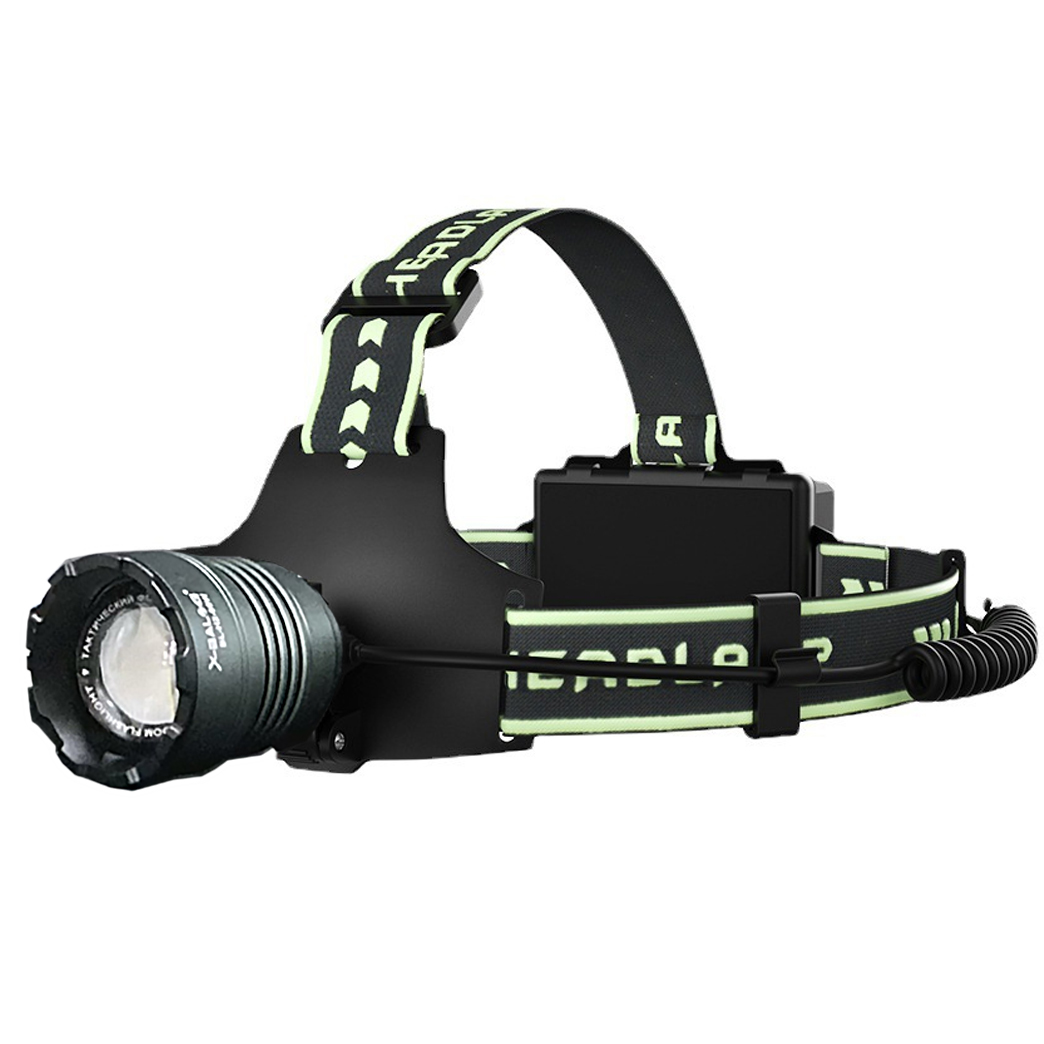 Фонарь налобный BL-H2-TG-60W 3x18650