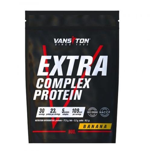 Протеїн Vansiton Extra Complex Protein 900 г 30 порцій Banana