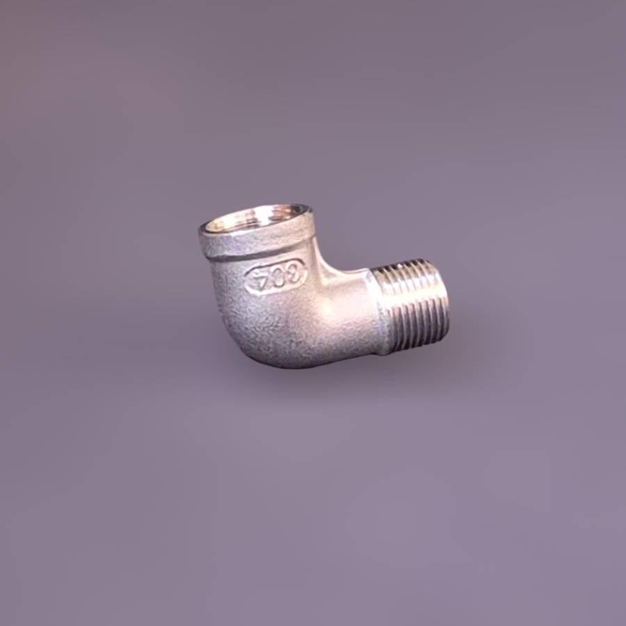 Відвід різьбовий DN10 ВН/ЗР BSPP н/ж сталь AISI304 90° Class 150 3/8" (29202976) - фото 6 Відвід різьбовий DN10 ВН/ЗР BSPP н/ж сталь AISI304 90° Class 150 3/8" (29202976) - фото 6