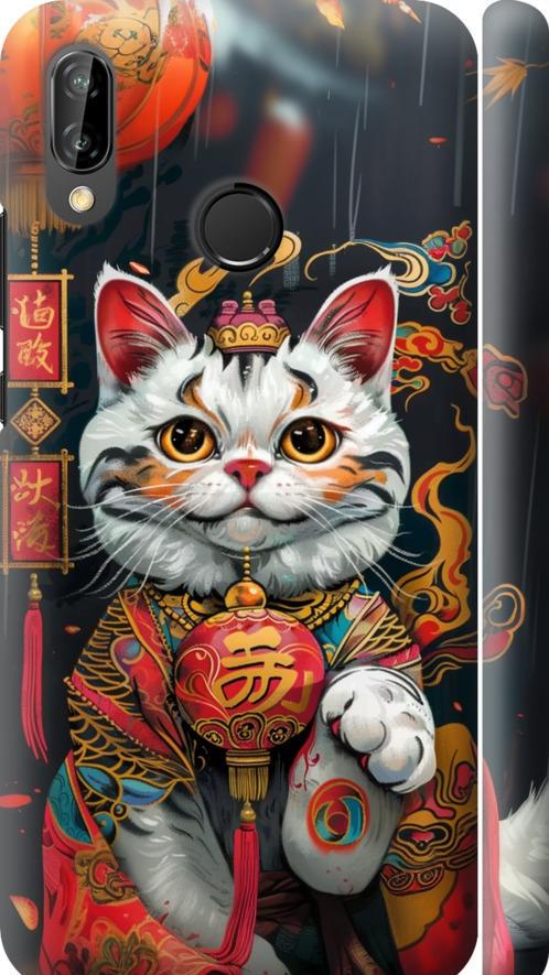 Чехол на Huawei P20 Lite China Cat v2 (6135m-1410-42517)
