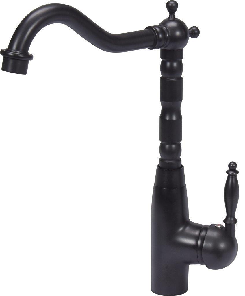 Змішувач для кухні Fala Retro Black (75834)